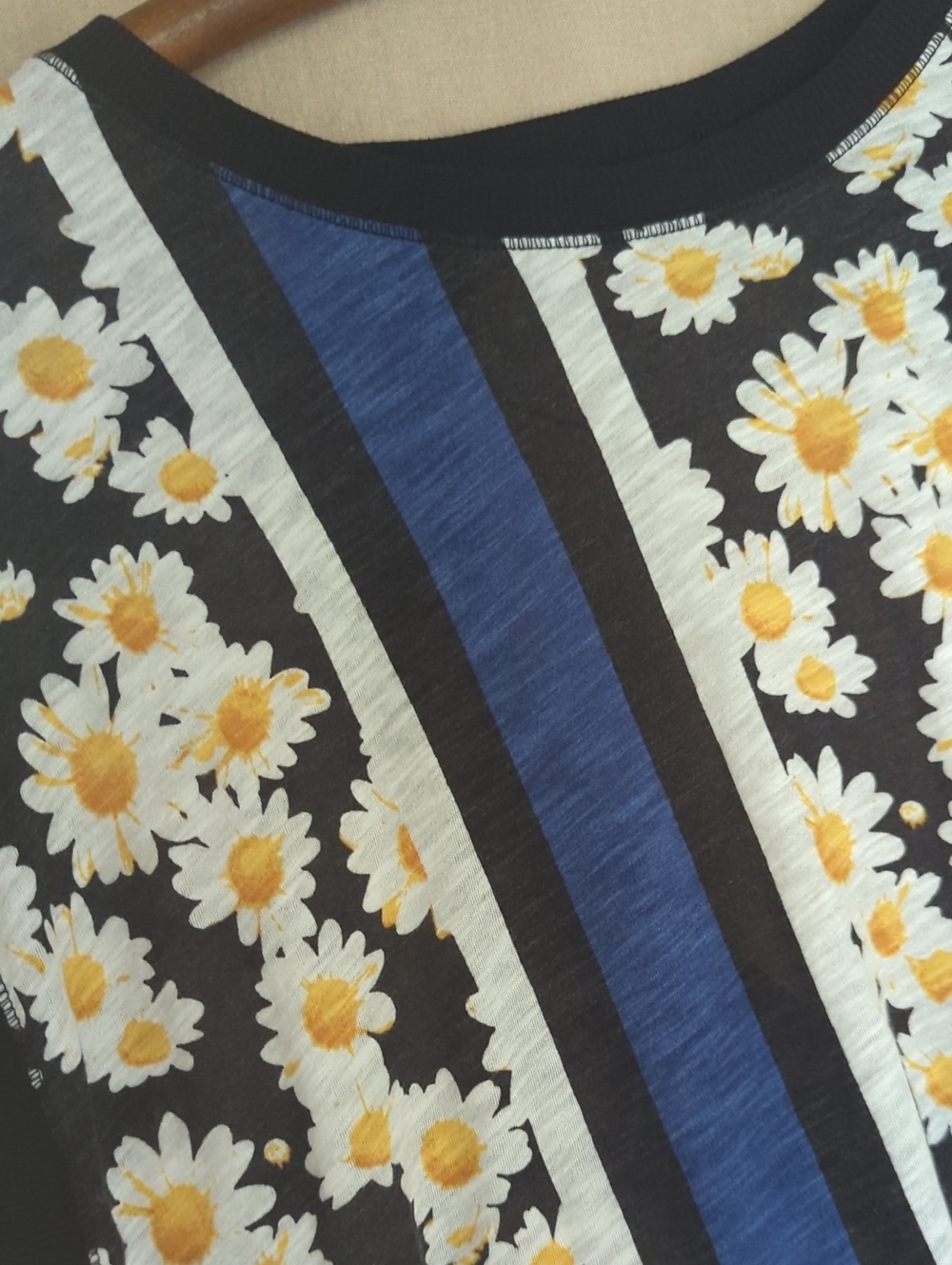 NWOT FP Movement My Time Tee Daisy Stripe Free People Top - Picture 5 of 8